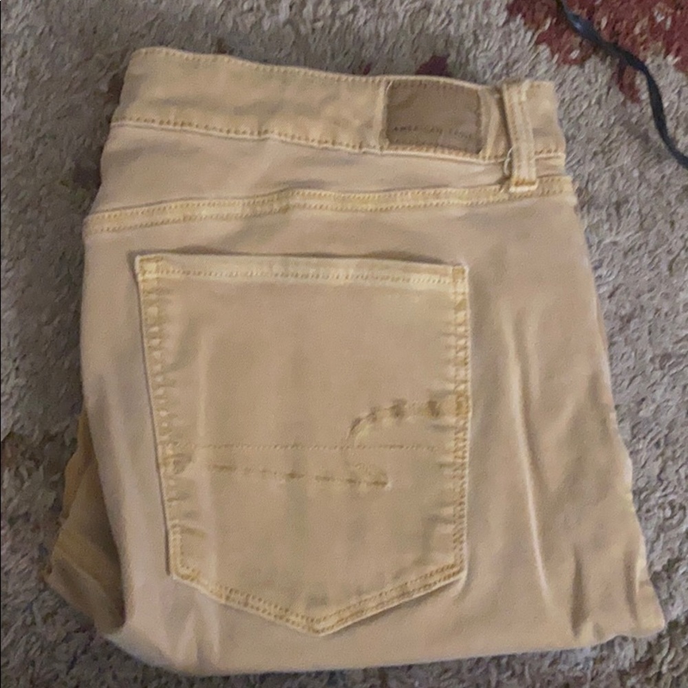 High rise Gold Jegging